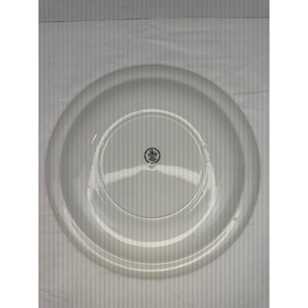 Churchill Blue Willow Round Platter 12.5